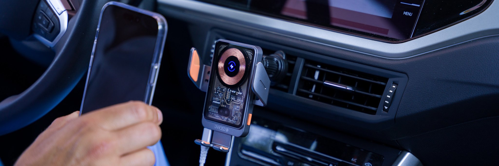 Fast charge wireless car mount charger 15W Fast charge wireless car mount charger 15W