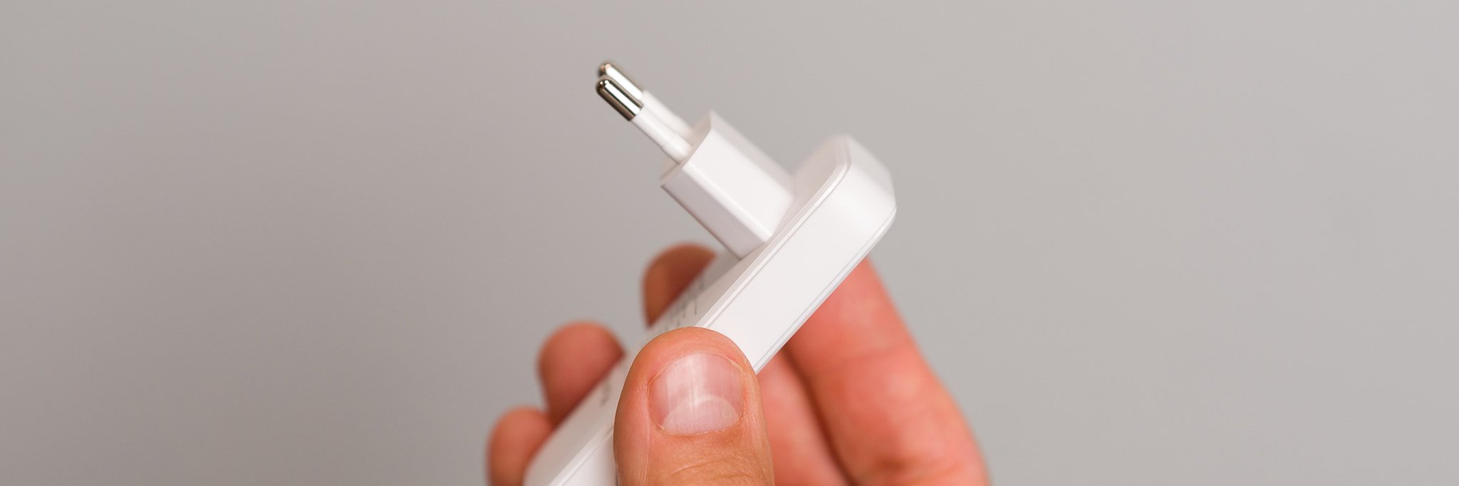 Slim GaN fast charger 45W Dual USB-C EU Slim GaN fast charger 45W Dual USB-C EU