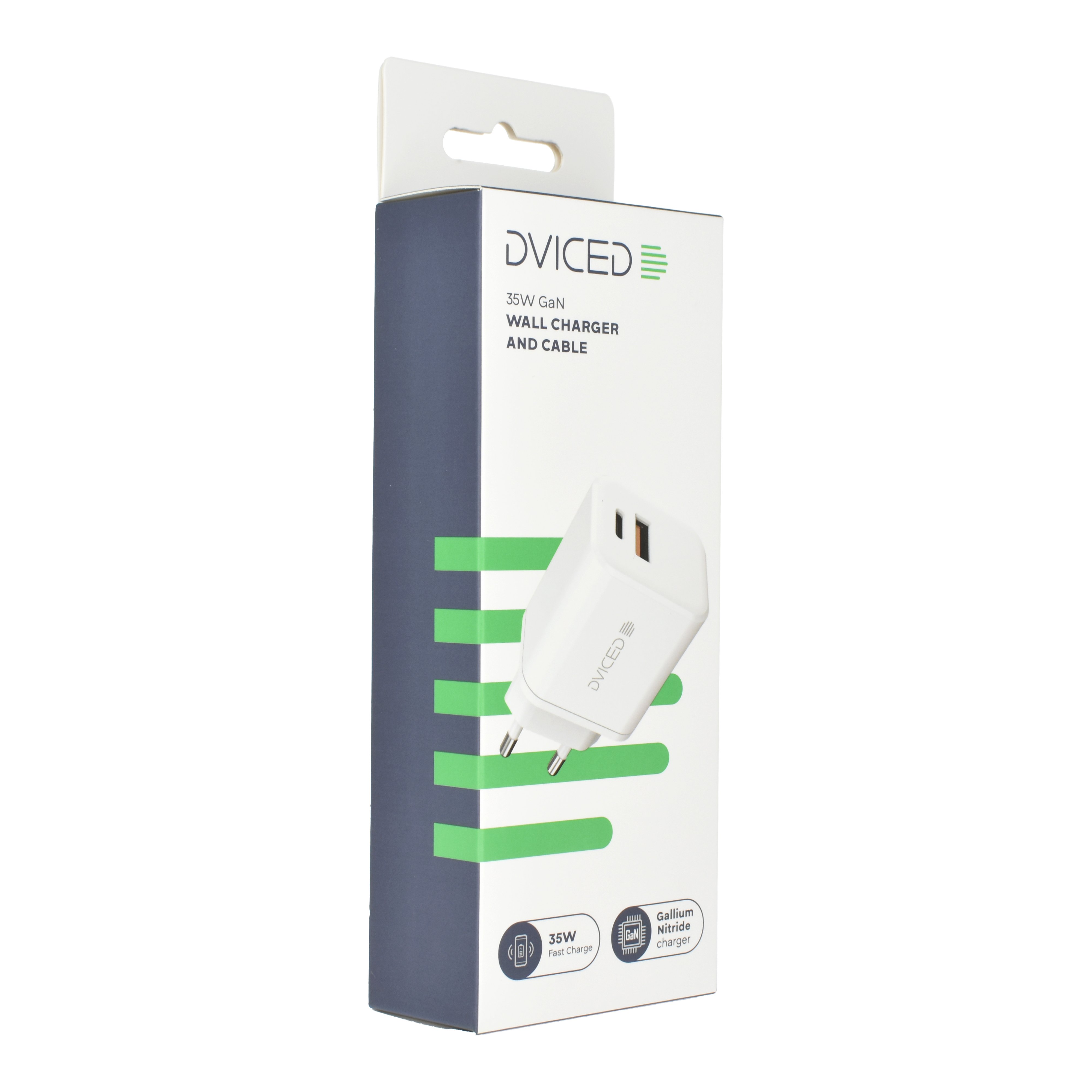 Wall charger and cable 35W GaN EU