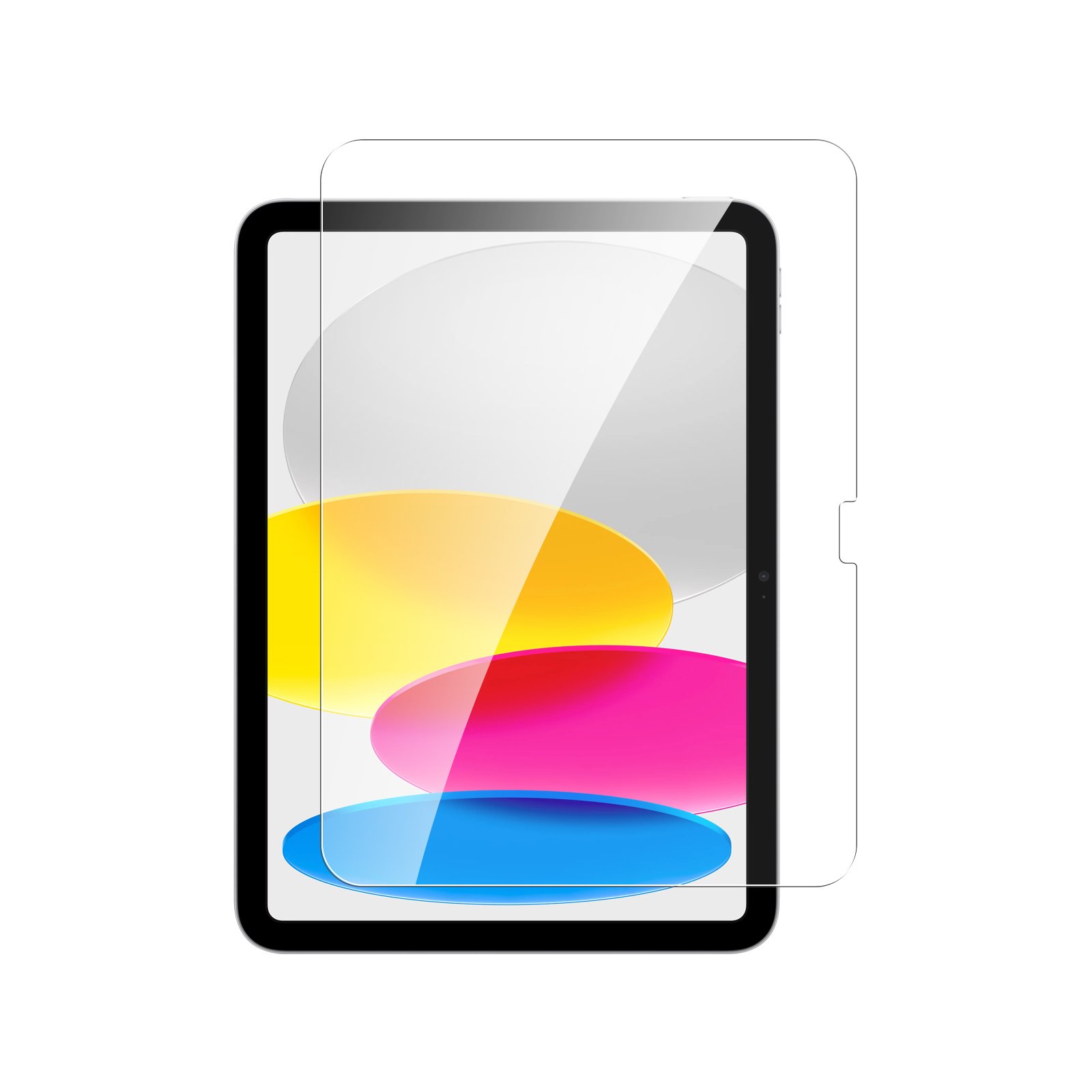 Tempered glass screen protector for iPad 10.9-inch (10th gen.) with dust-free applicator Tempered glass screen protector for iPad 10.9-inch (10th gen.) with dust-free applicator