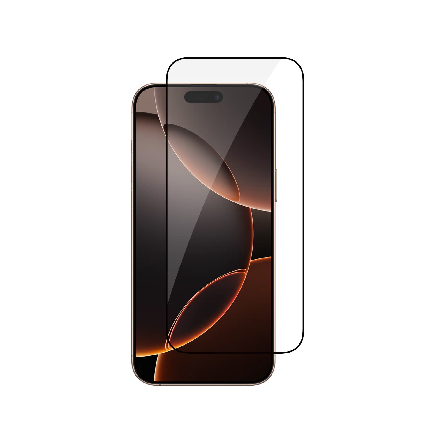 Tempered glass screen protector edge to edge for iPhone 16 Pro with applicator Duo Pack Tempered glass screen protector edge to edge for iPhone 16 Pro with applicator Duo Pack