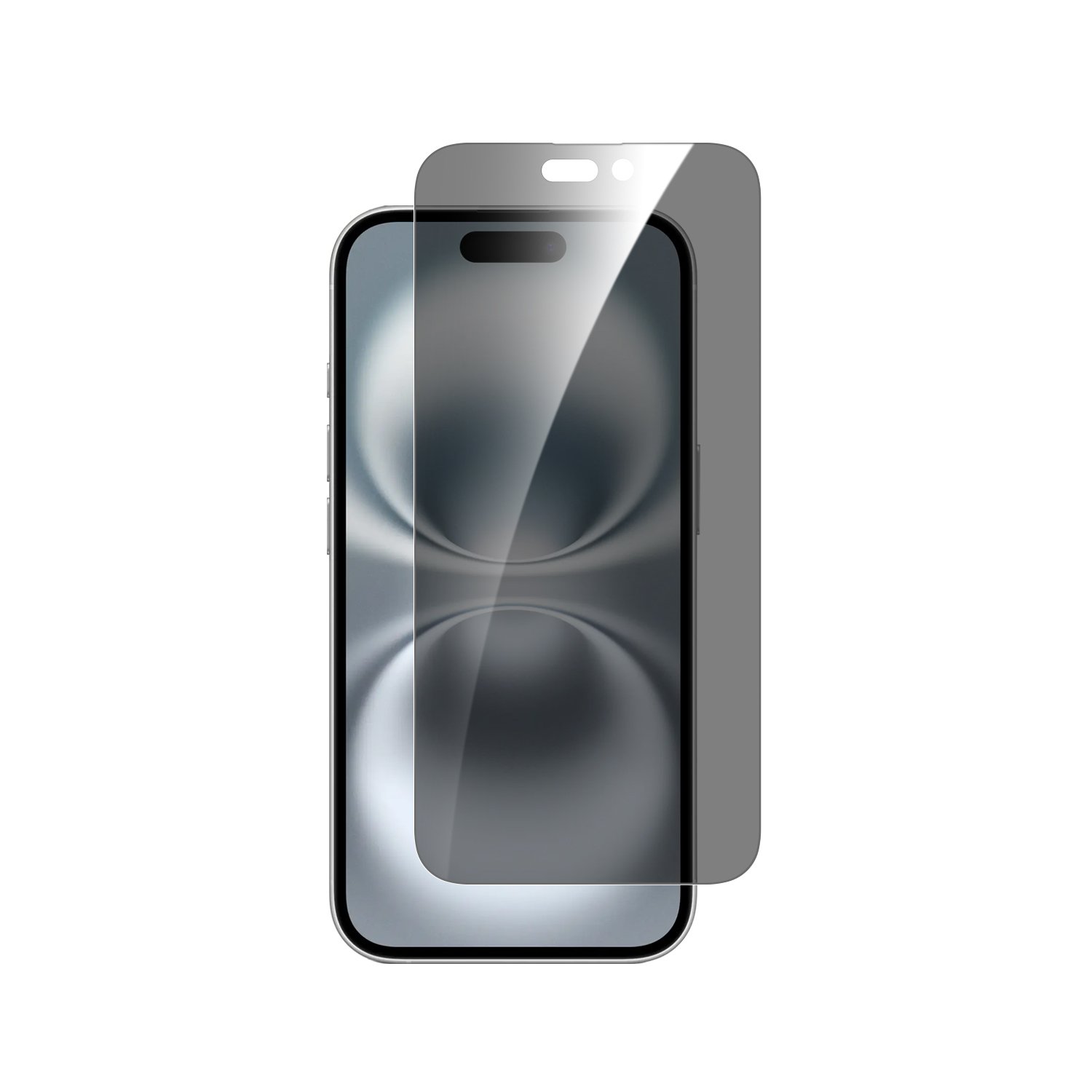 Privacy tempered glass screen protector for iPhone 16 with applicator Privacy tempered glass screen protector for iPhone 16 with applicator