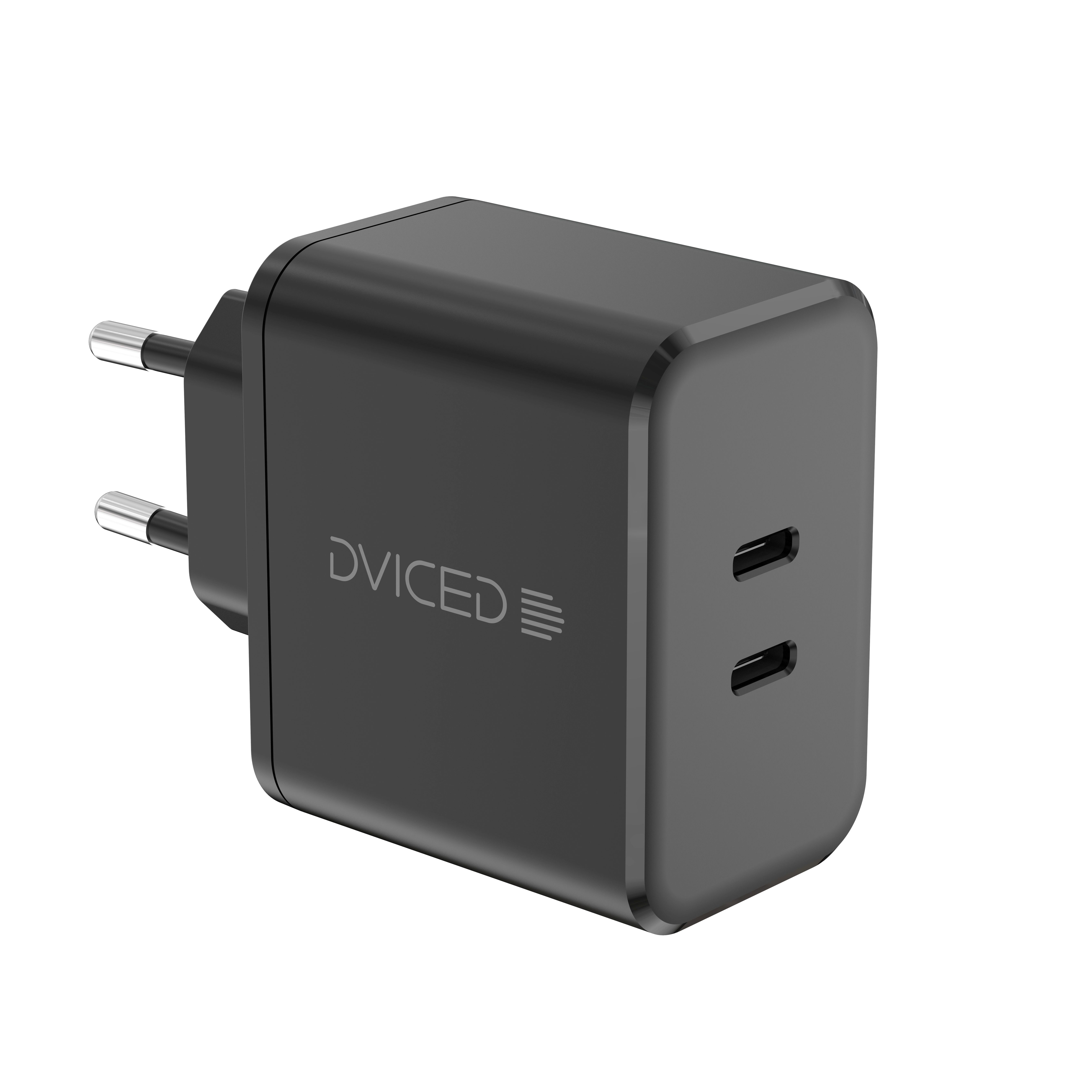 Wall charger and cable 65W GaN EU Wall charger and cable 65W GaN EU
