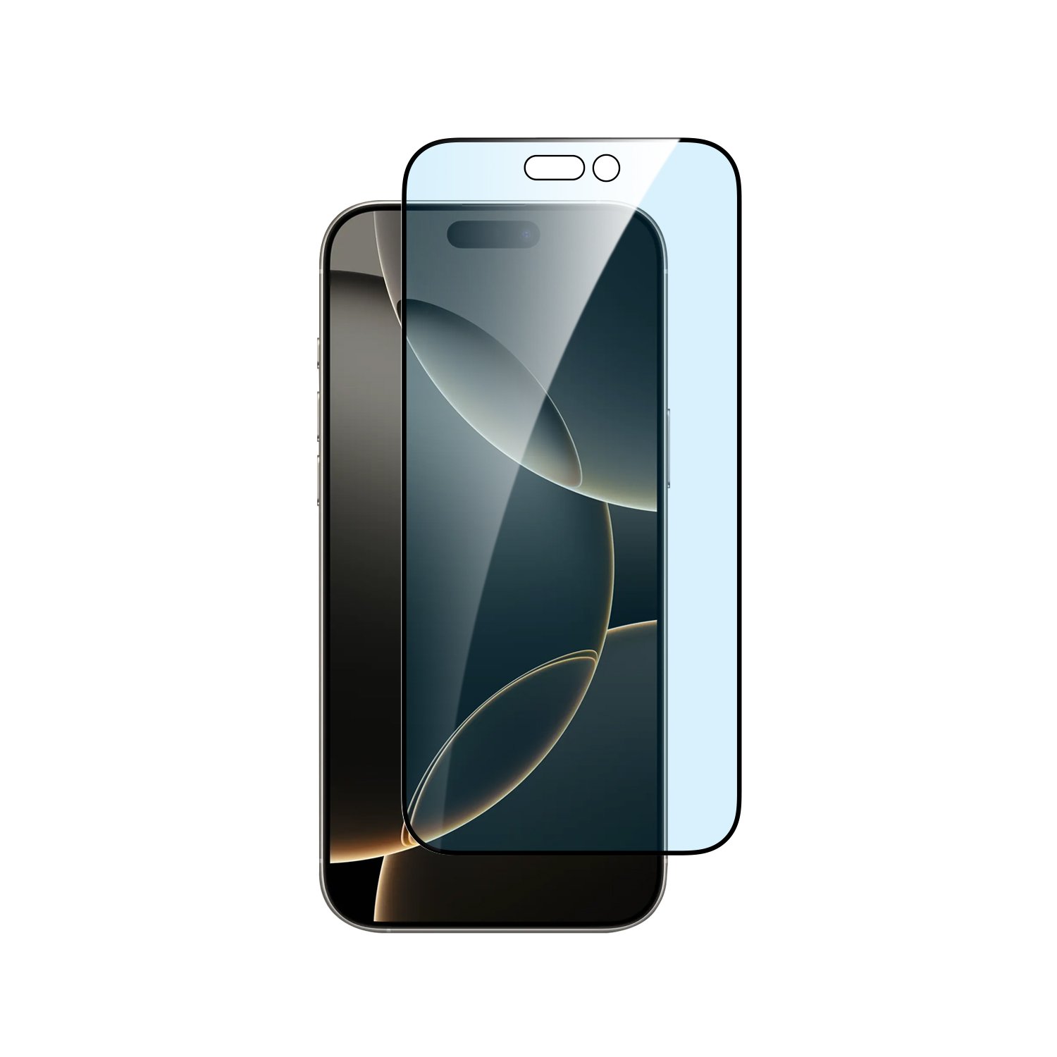 Anti-blue light tempered glass screen protector edge to edge for iPhone 16 Pro Max with applicator Anti-blue light tempered glass screen protector edge to edge for iPhone 16 Pro Max with applicator